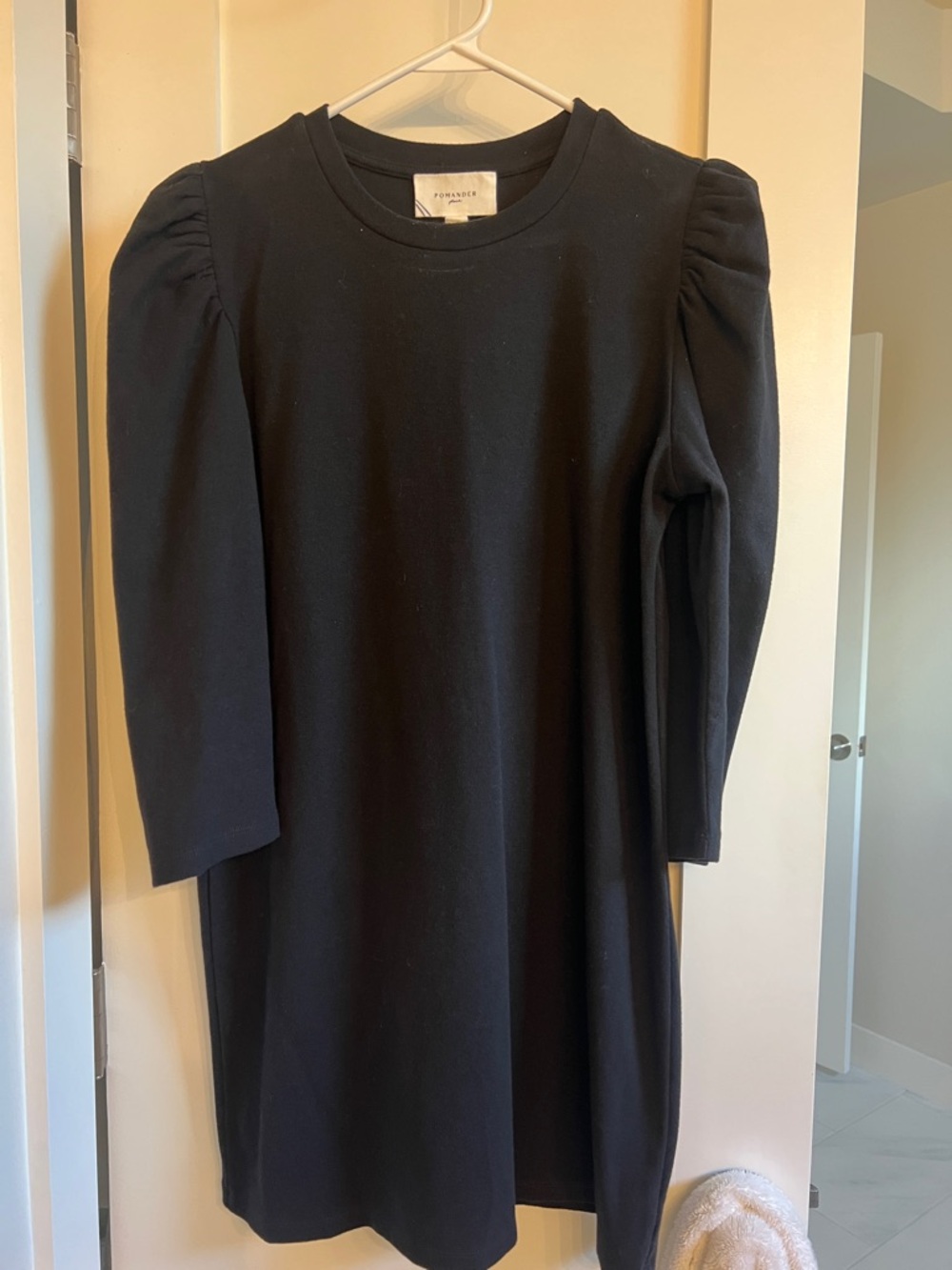 Pomander Place Black Crewneck Top
